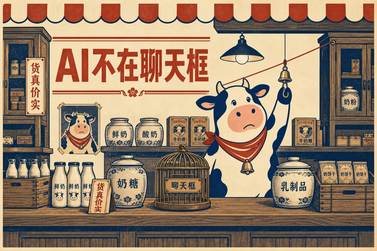 AI不该待在聊天框里