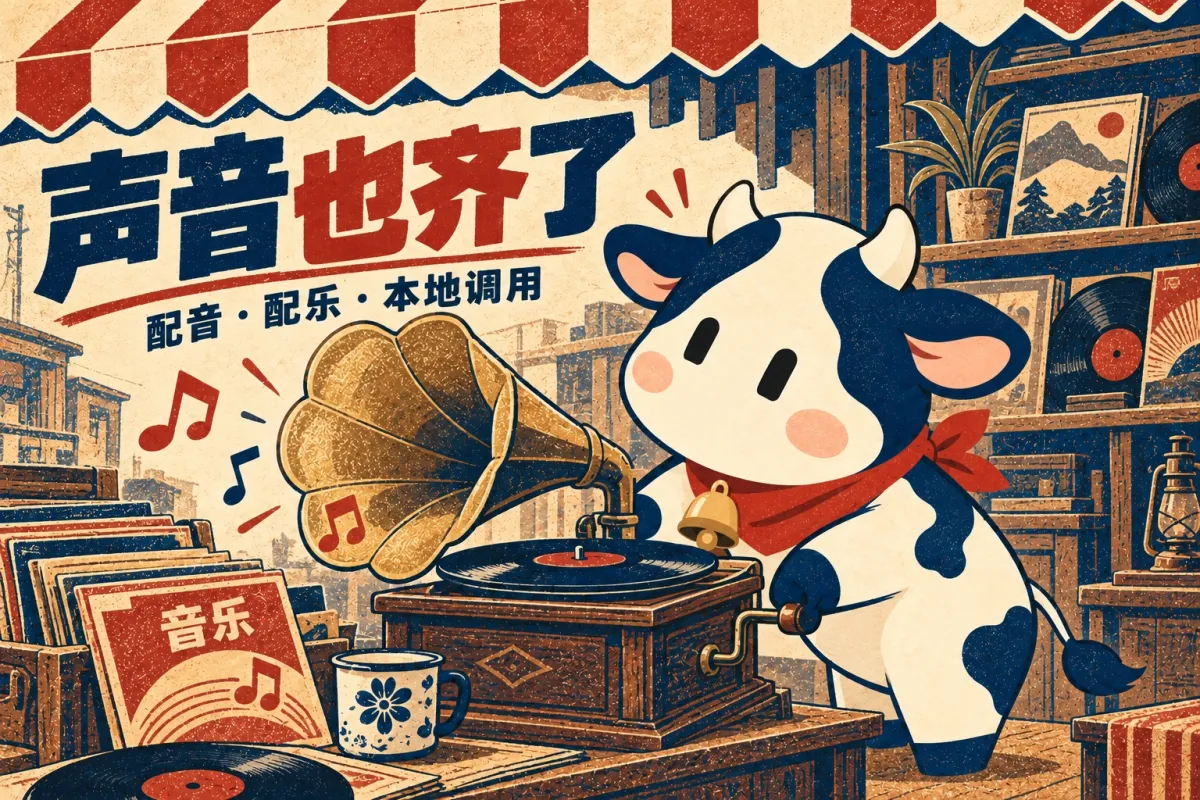本地的声音工具,我准备这样用