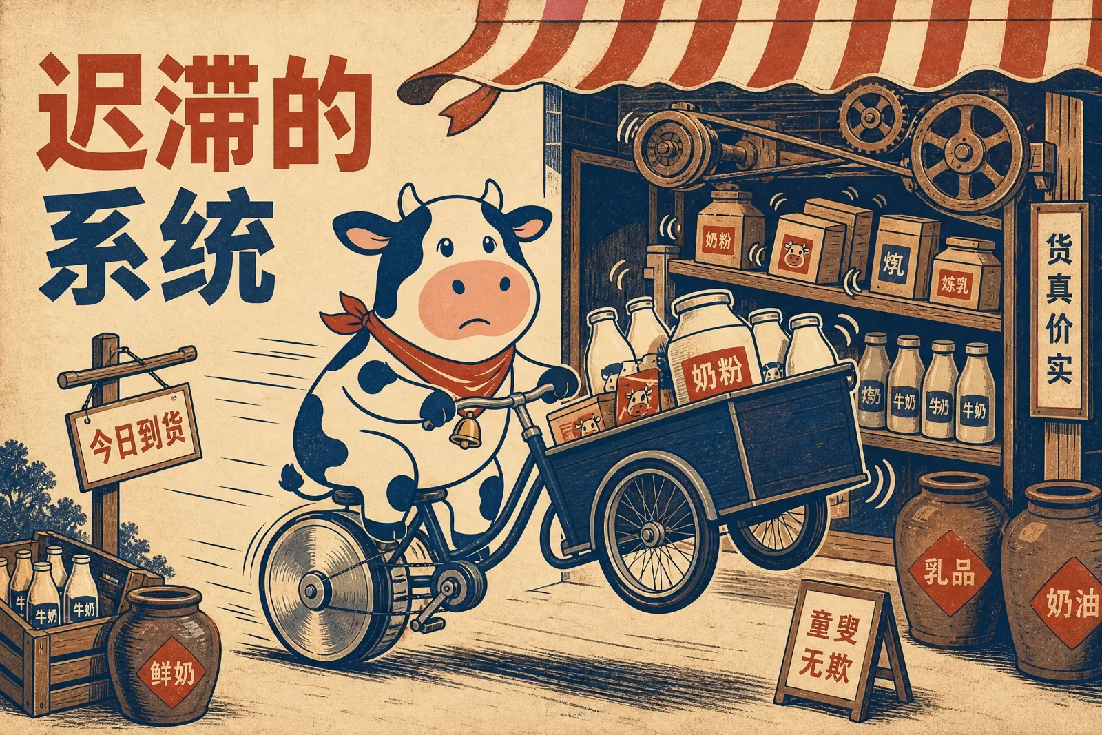 飞驰的工位，迟滞的系统