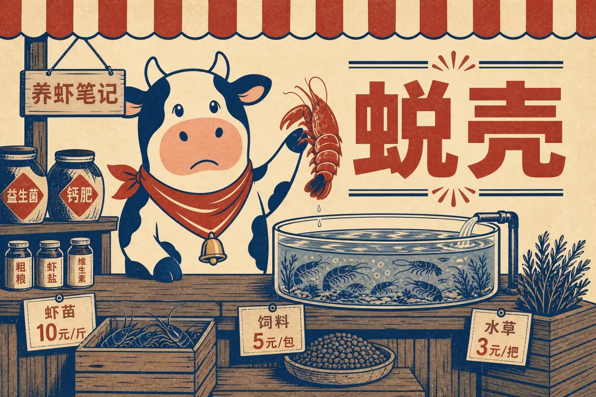 龙虾、水和半年