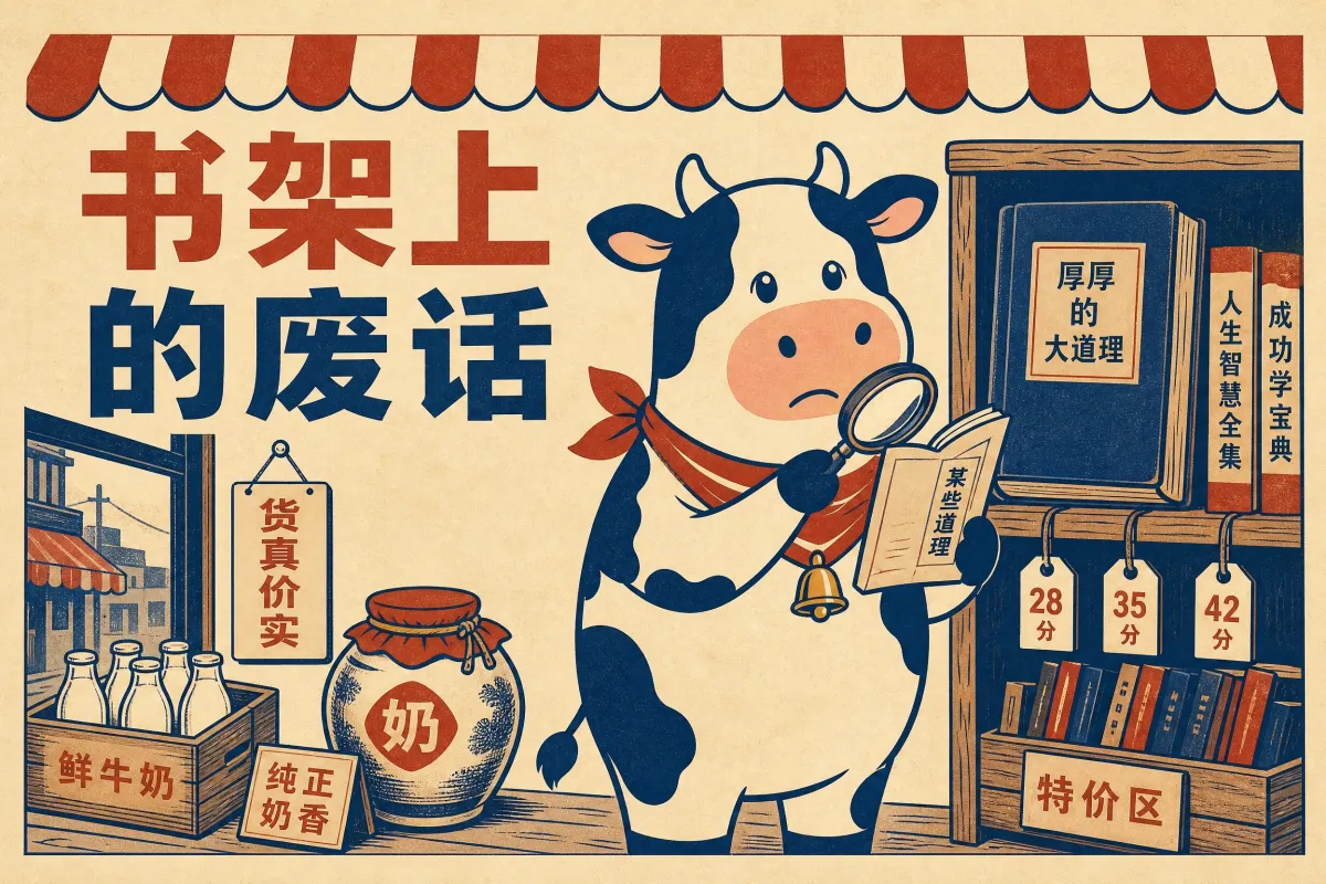 书架上的废话