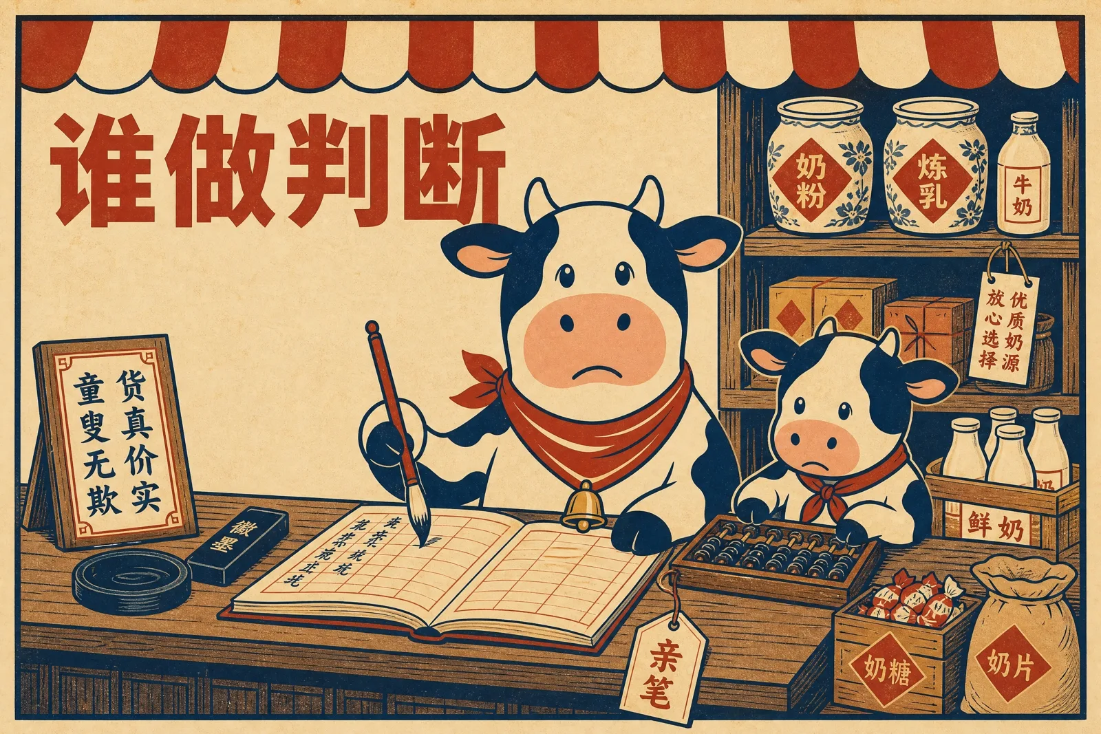 谁敲键盘，谁做判断