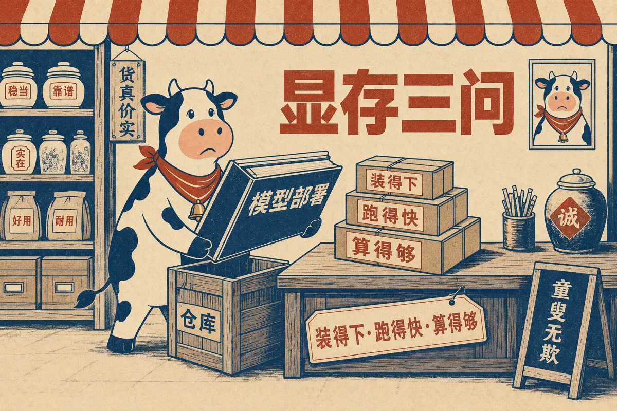 模型为什么一定要"住"进显存