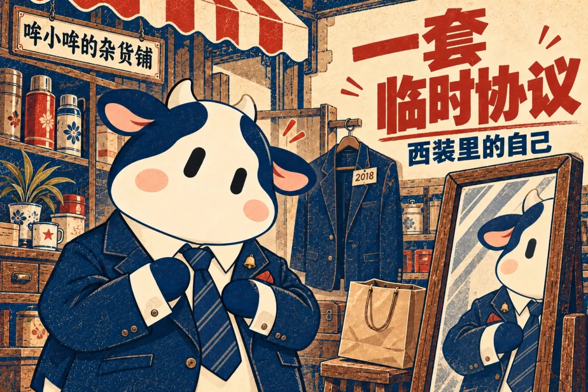 我在海澜之家买了一套不太像自己的西装