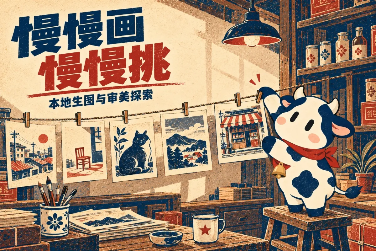 折腾了这么多作图模型,我却没打开过 ComfyUI