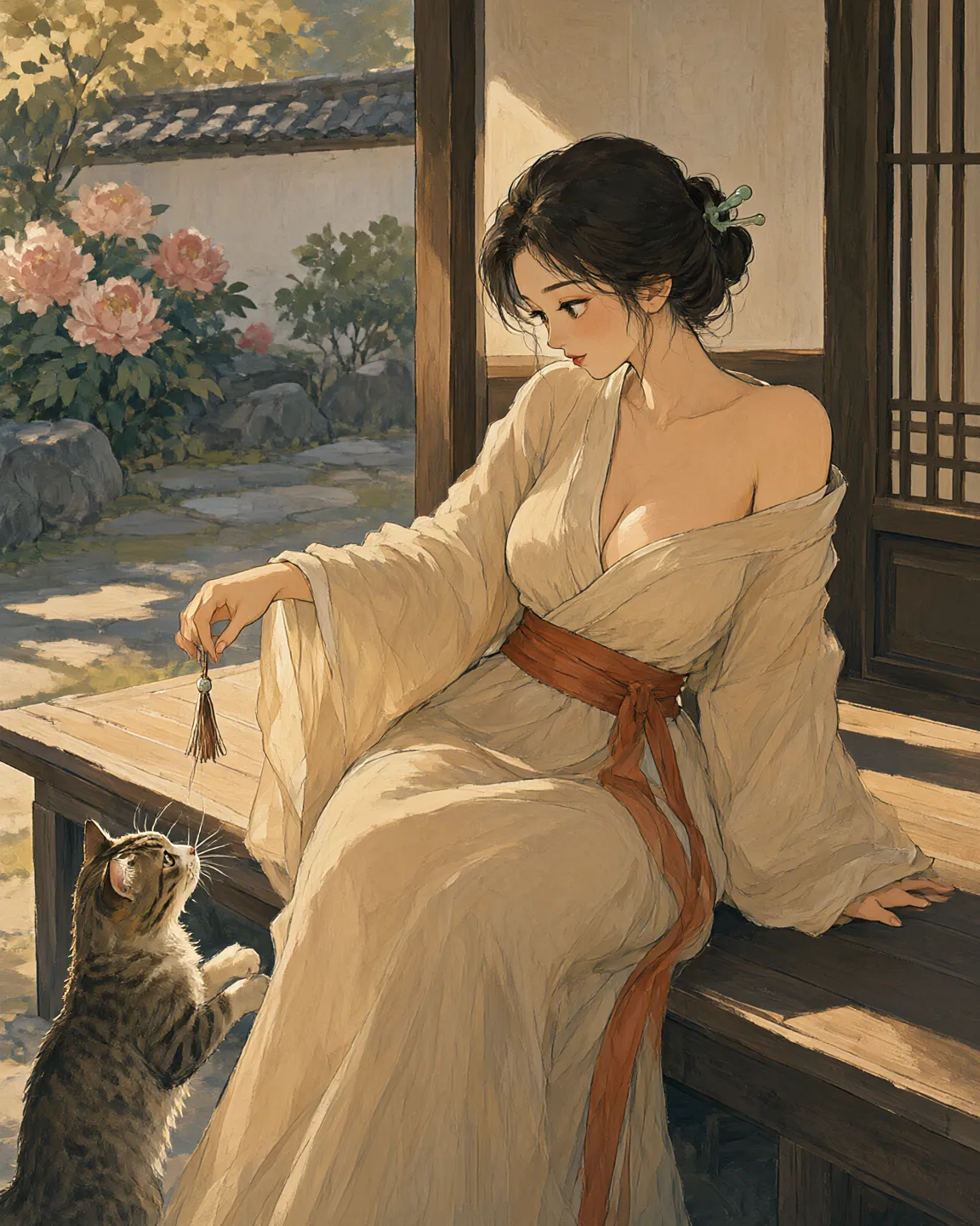 汉服午后
