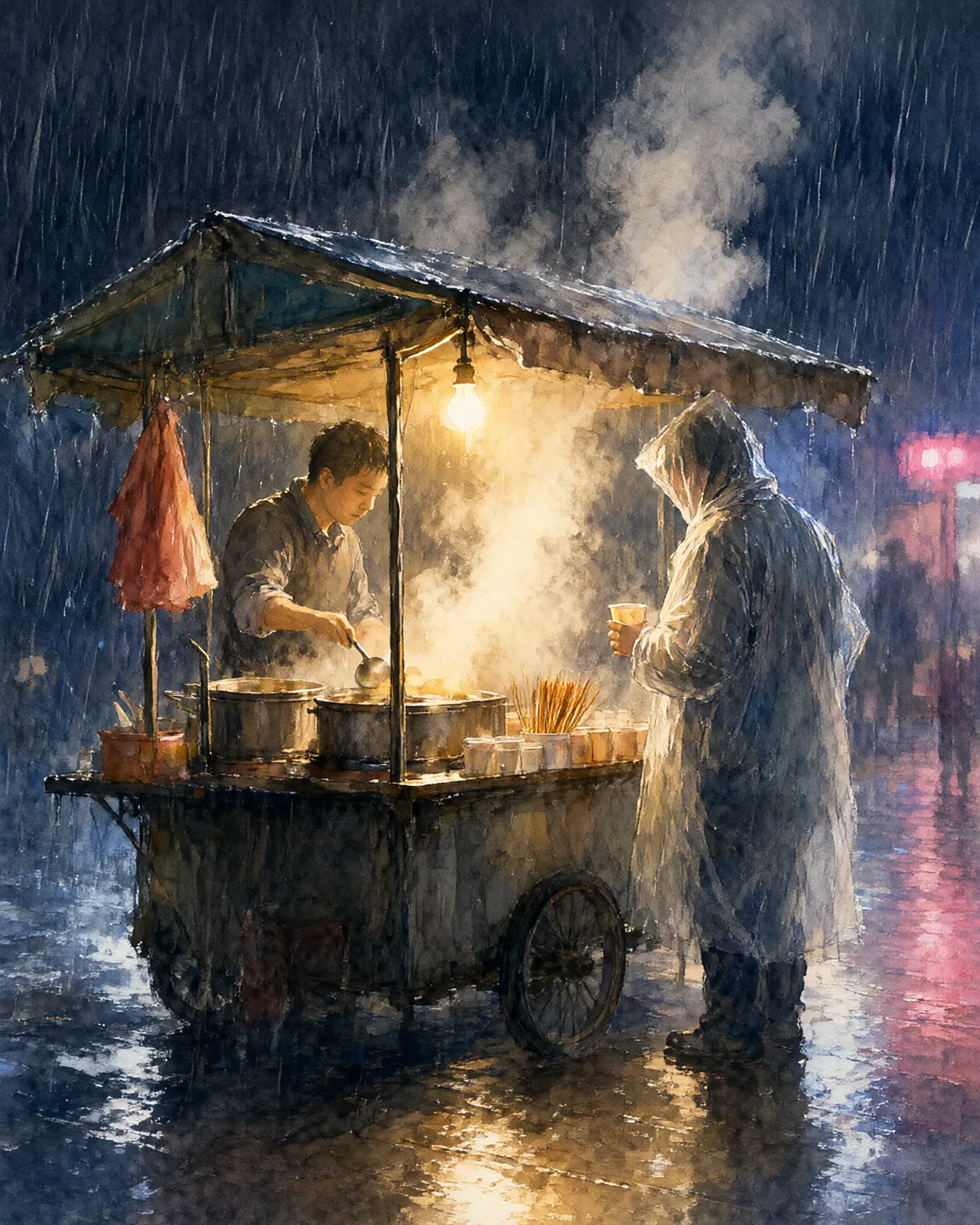 雨夜关东煮